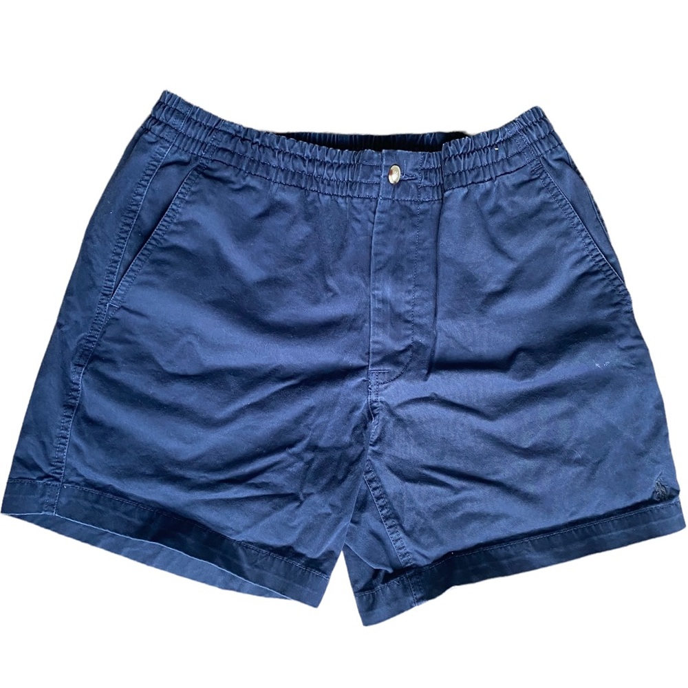 Mens Pollo Navy Dress Shorts